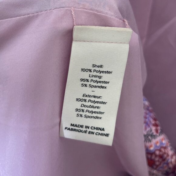 Cinq à Sept- Estelle Paisley Satin Blazer in Tea Rose Multi - Picture 4 of 4